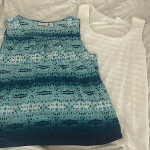 2 Dressy Chico’s Sleeveless tops